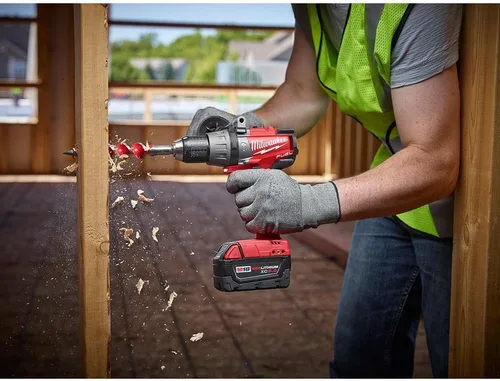 Vista 8 de Milwaukee 2896-26 M18 Fuel Kit combinado inalámbrico sin escobillas de iones de litio de 18 voltios (6 herramientas) con (2) baterías de 5.0 Ah, (1)