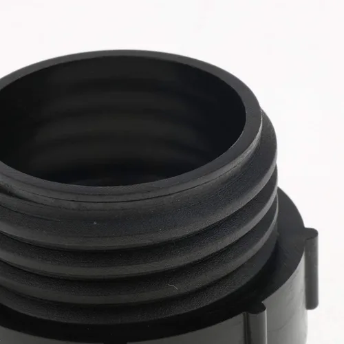 Vista 4 de Adaptador de válvula IBC de 2 x 2 pulgadas, ajuste de tanque IBC, rosca fina hembra a rosca gruesa macho, plástico, fácil de instalar