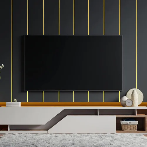 Vista 2 de 2 rollos de cinta dorada de espejo, cinta autoadhesiva, cinta adhesiva decorativa, cinta de película de poliéster para decorar paredes, automóviles