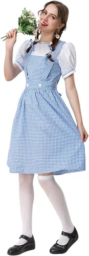 Vista 4 de IBTOM CASTLE Disfraz de Halloween para mamá y yo, vestido de princesa, ropa de carnaval, fiesta de cumpleaños, cosplay