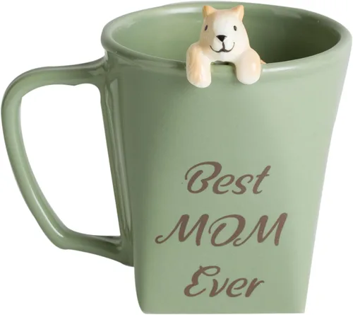 Vista 11 de DIHOclub Taza de cerámica divertida con perezoso 3D para mujeres y hombres, taza de café con diseño de perezoso para regalar a los mejores amigos