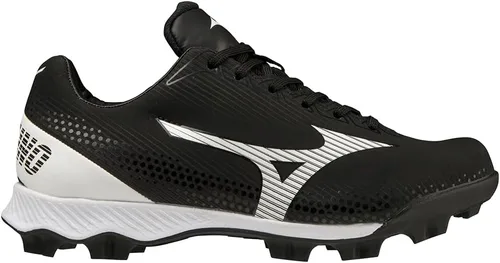 Vista 6 de Mizuno Girl's Wave Finch Lightrevo Jr. Molded Softball Shoe
