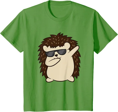 Vista 57 de Dabbing Hedgehog Funny Hedgehog Camiseta S