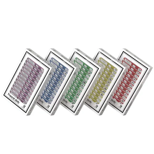 Vista 9 de Jiusion 48Pcs Preparado Microscopio Diapositivas Espécimen Set
