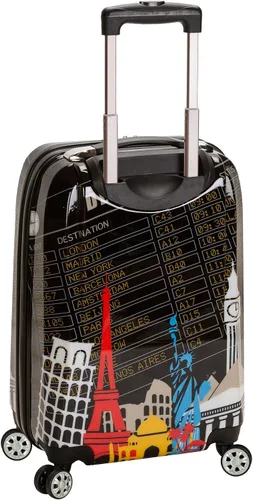 Vista 2 de Rockland Departure Hardside Spinner Wheel Equipaje, juego de 2 piezas (2028), SALIDA, Maleta giratoria extensible Melbourne Hardside