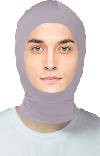 Vista 6 de VSVO Máscara de capucha Zentai de cara abierta