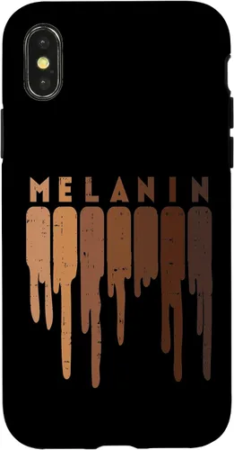 Vista 4 de Carcasa para iPhone 14 Drippin Melanin Shades Black Lives Matter BLM Africa History