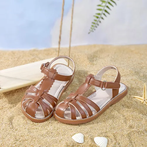 Vista 6 de Kiderence Toddler Girls Sandals Little Girls Kids Summer Shoes Toddler Sandals