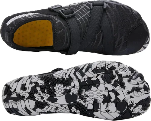 Vista 8 de Zapatos de agua para hombre, zapatos de agua para hombre, zapatos de playa de secado rápido, zapatos deportivos suaves con agujero de drenaje