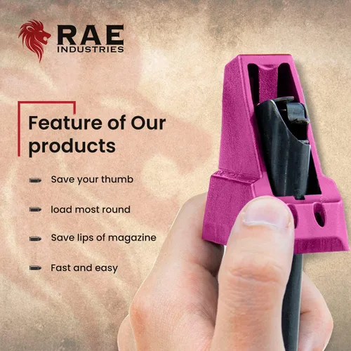 Vista 5 de RAEIND - dispositivo para cargar con rapidez cargadores de armas, para M&P Shield, Springfield XD-S, Ruger LCP, Sig 938, All Colt 1911 Single Stack