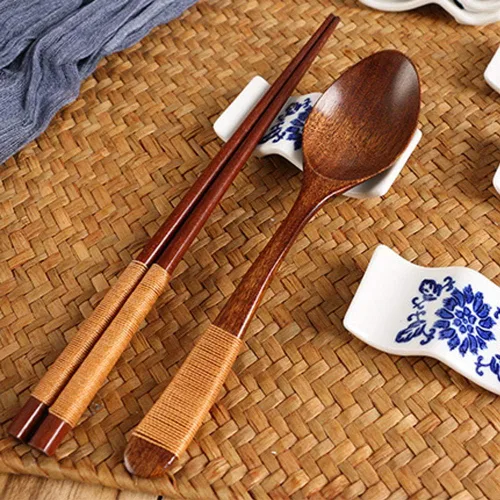 Vista 3 de Juego de 8 palillos de cerámica, estilo chino, soporte para cucharas de cena, soporte para cuchillo, tenedor, palillos