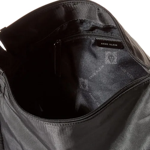 Vista 5 de Anne Klein Hobo de nailon suave con hombros