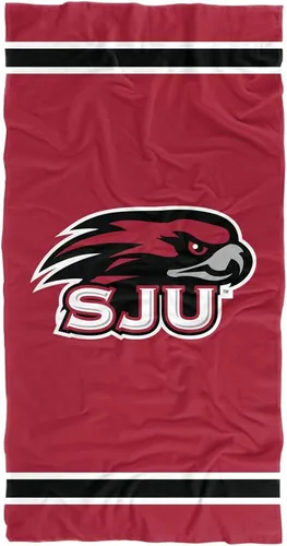 Vista 17 de LOGOVISION Manta Abilene Christian University, 30 x 60 pulgadas, logotipo primario CottonFront/PolyBackBeachTowel