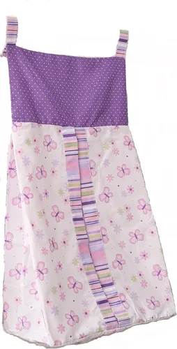 Vista 6 de Juego de ropa de cama para cuna de bebé, diseño de mariposa, diseño de mariposa, 6 piezas, color rosa