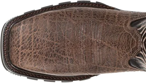 Vista 6 de Durango Maverick XP Botas de trabajo impermeables con punta de acero, Chocolate Safari Elephant Blk