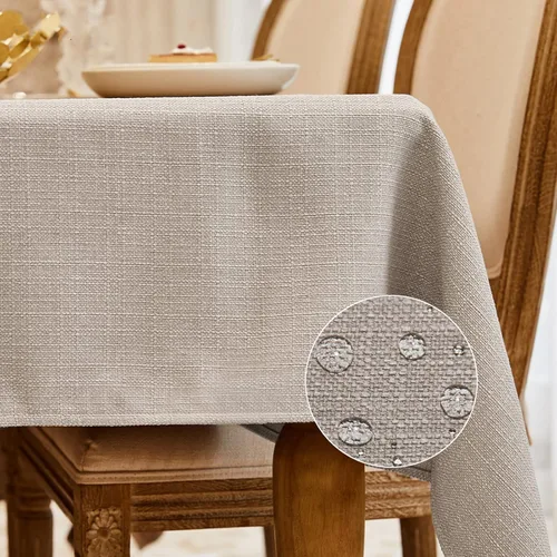 Vista 46 de BALCÓN & FALCON Mantel rectangular impermeable aguacate 70 x 55 pulgadas