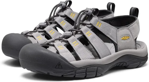 Vista 4 de KEEN Newport H2 Sandalias de punta cerrada para hombre Aleación/oro crema