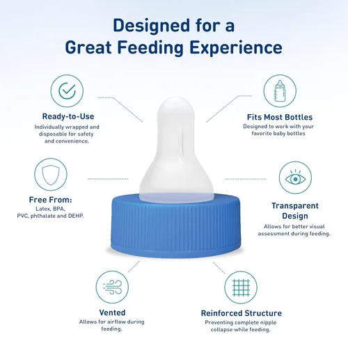 Vista 3 de Enfamil Pezón suave de flujo estándar para bebés a término, 12 CT