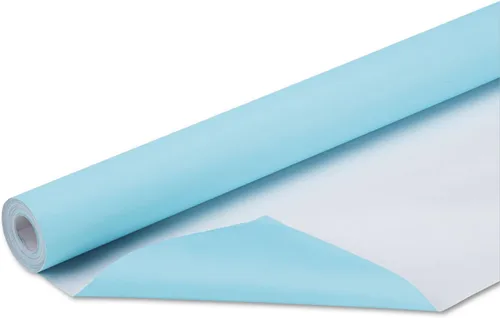 Vista 31 de Fadeless Papel para Tablón de Anuncios, Papel Resistente a la Decoloración para Decoración de Aula, 48" x 50', Azure, 1 Rollo