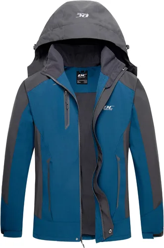 Vista 2 de Diamond Candy-Chamarra impermeable de Softshell con capucha para hombre.