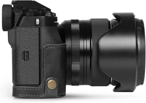 Vista 8 de MegaGear Ever Ready - Funda de piel auténtica compatible con Fujifilm X-T5, color negro