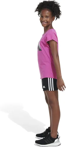 Vista 5 de adidas Camiseta Bos Essential de algodón de manga corta para niña