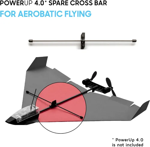 Vista 3 de POWERUP Toys Spare Parts Kit 4.0 - Piezas adicionales para el kit de avión de papel alimentado por teléfono inteligente volador