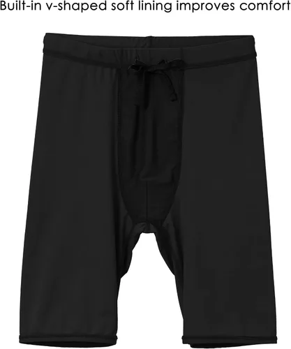 Vista 5 de Willit Traje de baño deportivo para niños y jóvenes, de secado rápido, UPF 50+