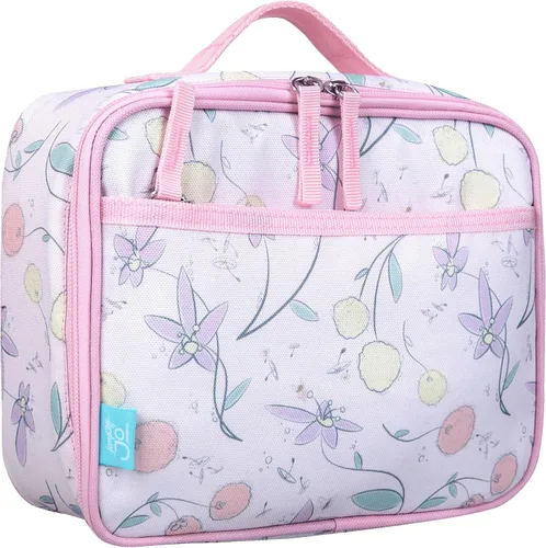 Vista 33 de Wildkin Lonchera para niños con aislamiento – Durable y reutilizable para la escuela y los viajes - Bailarina