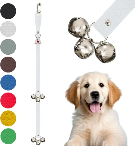 Vista 16 de Caldwell's Pet Supply Co. Campanas para orinal para perros, campanas para puerta de perro, campanas para salir al exterior, campana de entrenamiento