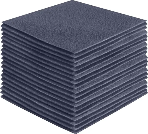 Vista 29 de FabricLA Hojas de fieltro acrílico para manualidades, cuadrados de fieltro precortados suaves de 4 x 4 pulgadas (3.9 in x 3.9 in), utiliza hojas