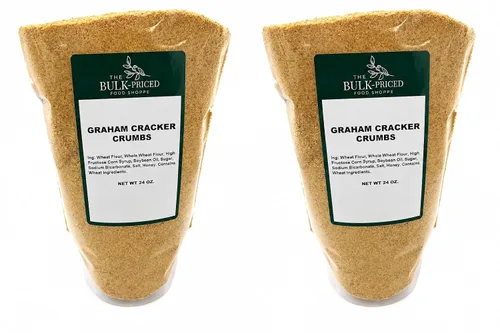 Vista 3 de Graham Cracker Crumbs, tamaño a granel (bolsa de pie resellable con cierre de cremallera de 1.5 libras)