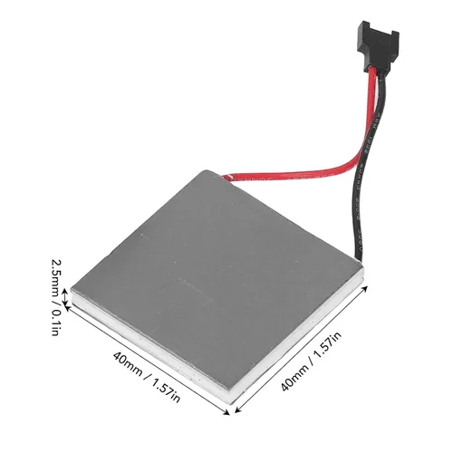 Vista 3 de Accesorios para ventilador de chimenea, hoja de generación de energía de motor universal para motor de repuesto y hoja