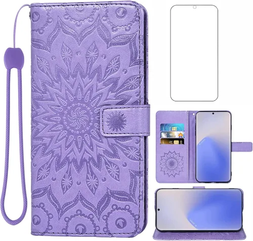 Vista 9 de Funda de teléfono para Samsung Galaxy Note 20 Glaxay Note20 5G con protector de pantalla de vidrio templado, funda delgada de piel, soporte