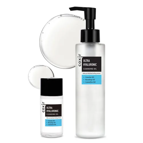 Vista 11 de coxir [Regalo de vacaciones, Regalo de Navidad] ACEITE LIMPIADOR ULTRA HIALURÓNICO Tamaño Mini para viajes l Cuidado de la piel coreano, Hidratante