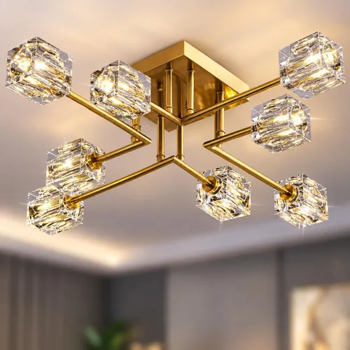 Vista 12 de Modernas luces de cristal para tocador, accesorios de luz para tocador de baño de 3 luces, luces de baño negras y doradas sobre espejo, apliques