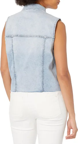 Vista 2 de Tommy Hilfiger Chaleco vaquero de camionero diario para mujer