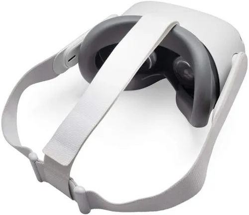 Vista 6 de VR Cover for Meta Oculus Quest 2 - Silicone Meta Oculus Quest 2 Face Cover (Grey)