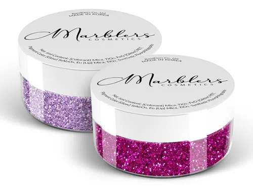 Vista 57 de MARBLERS Polvo de mica natural grueso [perla azul acero] 0.11 onzas (0.11 oz) altamente pigmentado no tóxico, vegano, libre de crueldad animal