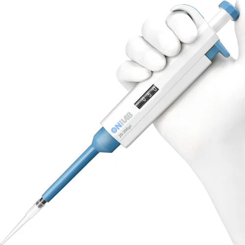 Vista 14 de ONiLAB Micropipeta de laboratorio, pipetas de canal único de volumen ajustable, 0.1-2.5ul