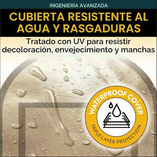 Vista 3 de ShelterLogic AutoShelter - Cochera instantánea con marco de acero y cubierta ripstop impermeable y resistente a los rayos UV, toldo redondo de 3 x