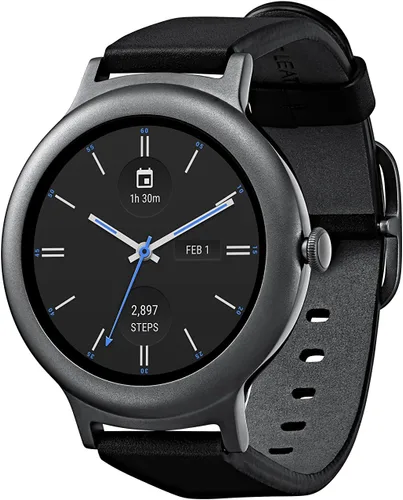Vista 3 de LG Electronics LGW270.AUSATN, reloj LG style, reloj inteligente con Android Wear 2.0 versión estadounidense, Titanio