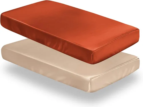 Vista 16 de SiinvdaBZX Sábanas de Satén para Mini Cuna 38 x 24 Pulgadas, Sábanas Sedosas y Suaves para Mini Cuna Portátil, Funda de Colchón, Sábanas para Corral