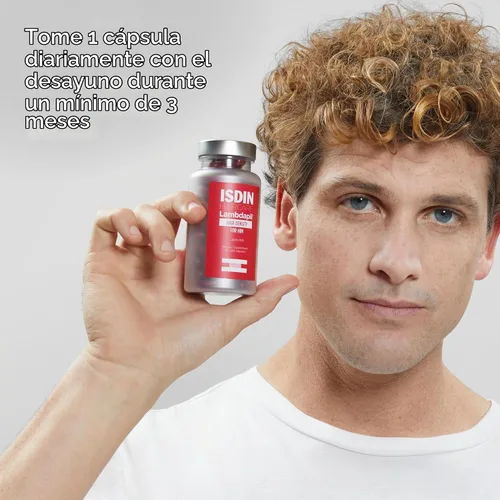 Vista 6 de ISDIN Lambdapil Hair Density Capsules For HIM