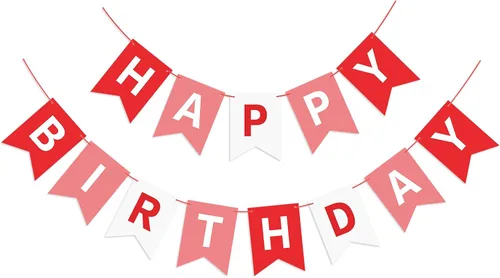 Vista 11 de Cartel azul de feliz cumpleaños, pancarta de feliz cumpleaños, guirnalda para baby shower, revelación de género, suministros de fiesta para niños