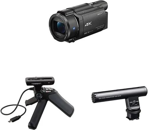 Vista 9 de Sony FDRAX53/B 4K HD videocámara grabadora (negra)
