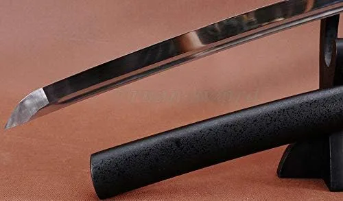 Vista 6 de Espada GLW 41" hecha a mano de acero de alto carbono samurai japonés batalla Ready espada Katana FullTang