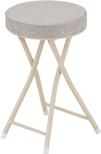 Vista 17 de Takeda Corporation OT-51BE Silla plegable, silla, taburete, silla de cocina, marrón claro