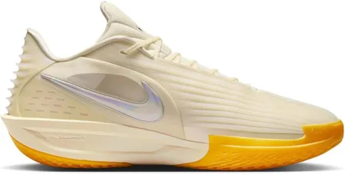Vista 2 de Nike X Juju Watkins Air Zoom G.T. Cut 3 Turbo "Coconut Milk Chrome Yellow" II3704-100 - Talla de hombre 7 / Mujer Talla 8.5