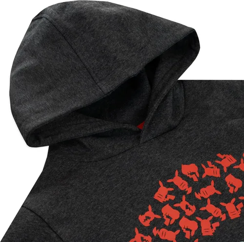 Vista 6 de Sudadera Pokémon con capucha para niños con diseño de pokeball Sudaderas con capucha Pikachu Kids